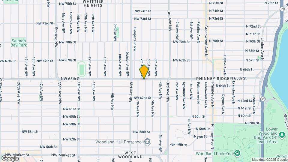 6255 6th Ave NW Mapa y Detalles de la Ubicación