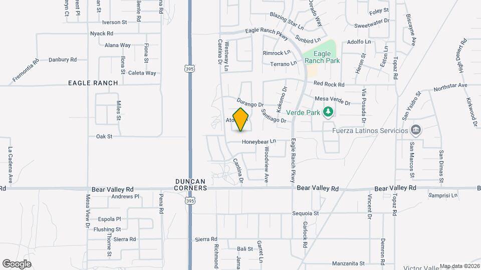 12293 Four Winds Way Map and Location Details