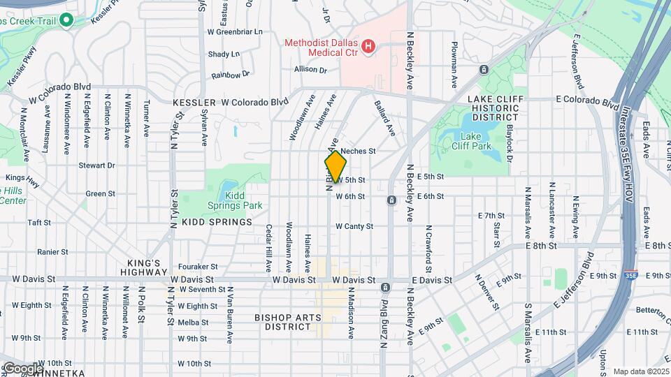 908 N Bishop Ave Map and Location Details