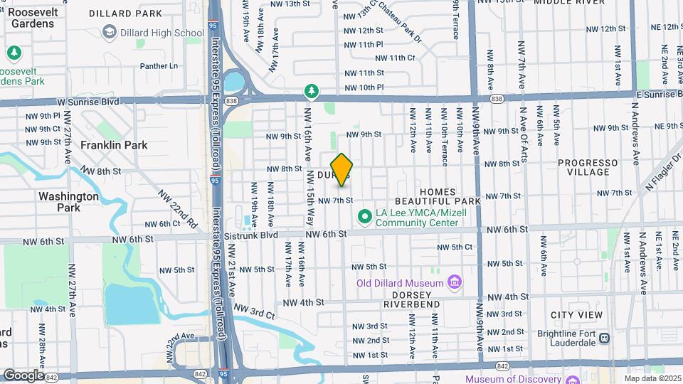 716 NW 15th Ave Map and Location Details