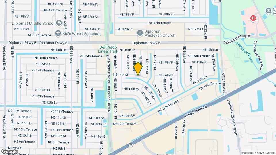 1806 NE 14th St Mapa y Detalles de la Ubicación