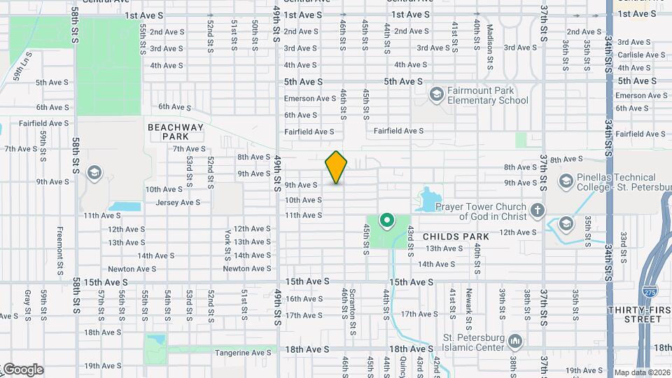 4616 9th Ave S Map and Location Details