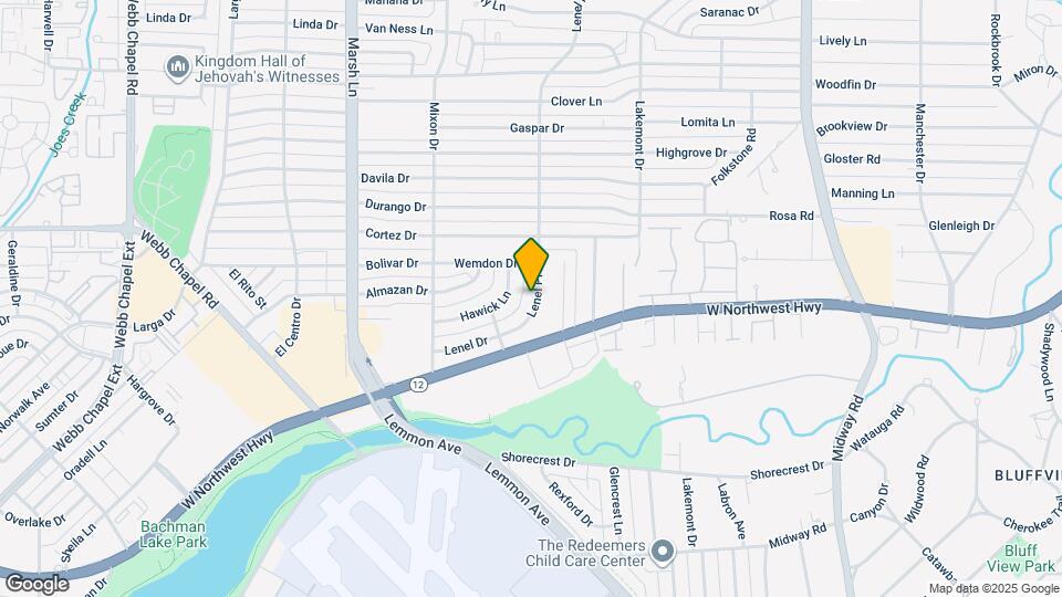 9409 Lenel Pl Map and Location Details