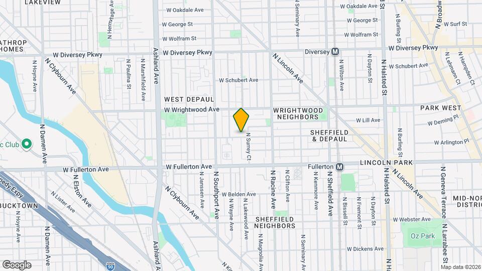 1300 W Altgeld St Map and Location Details