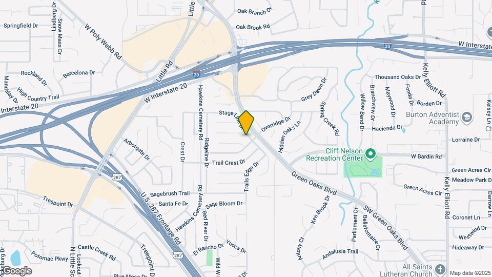 4806 Stage Line Dr Map and Location Details