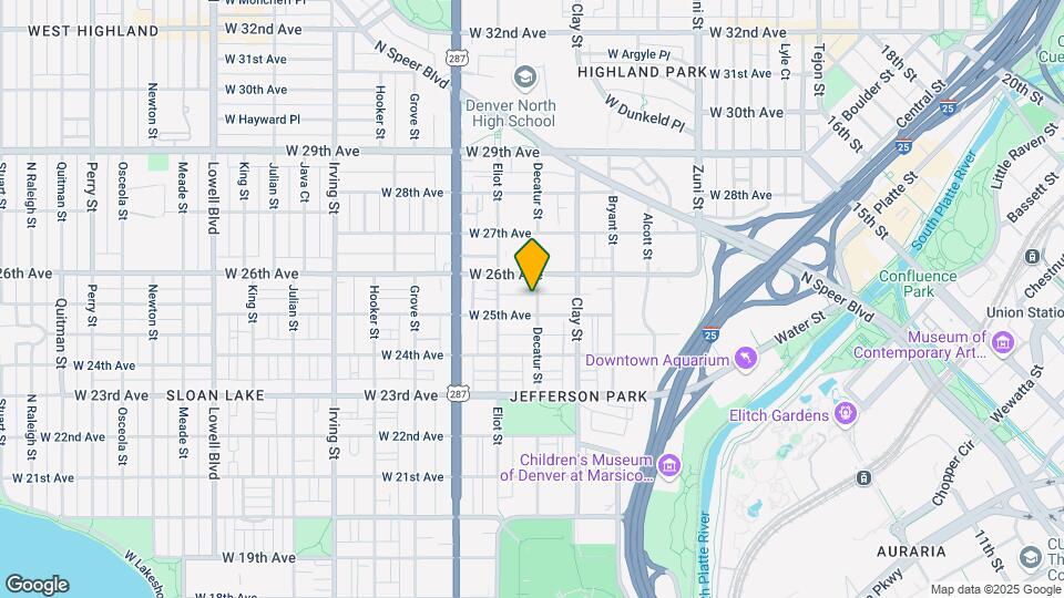 2527 Decatur St, Unit BSL-208 Map and Location Details