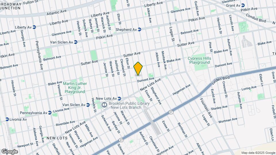 677 Linwood St Map and Location Details