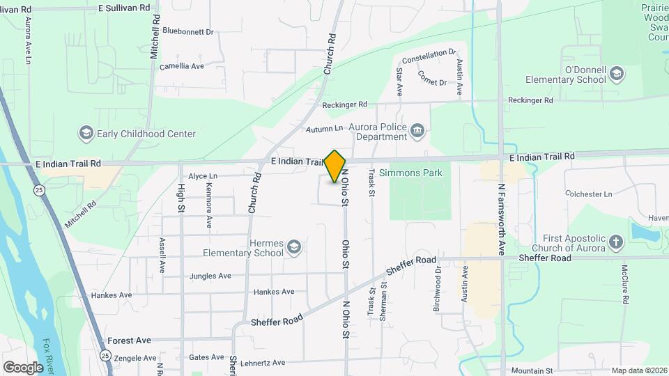 1140 Ohio Ct Map and Location Details