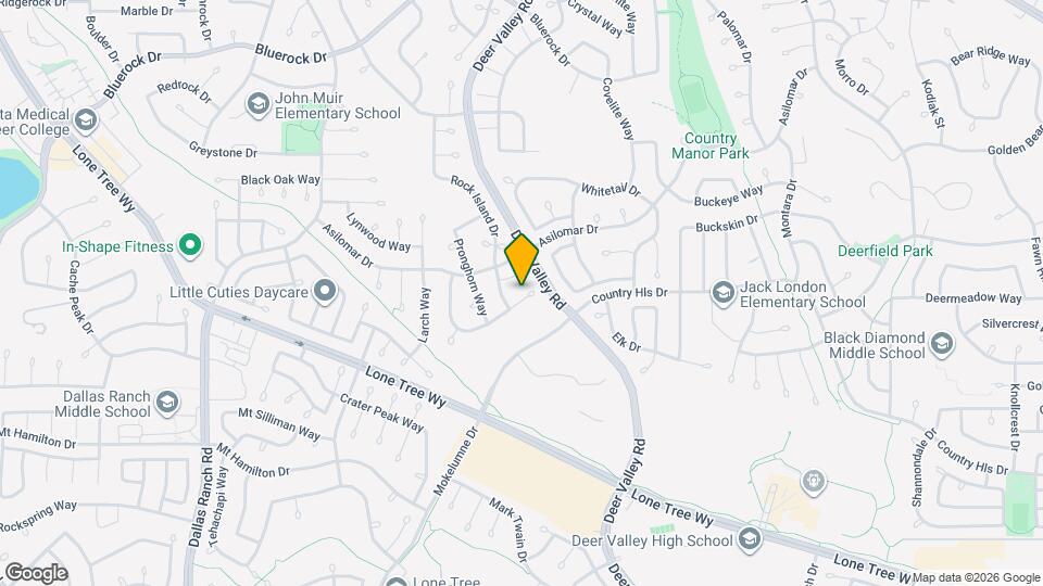 4635 Fallow Way Map and Location Details