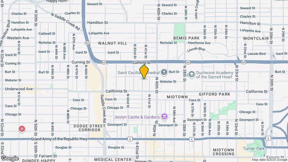 709 N 41st Ave Map and Location Details