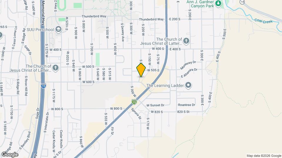 581 S 225 W Map and Location Details