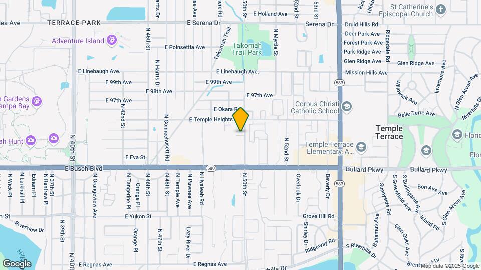 9410 N 50th St-Unit -A Map and Location Details