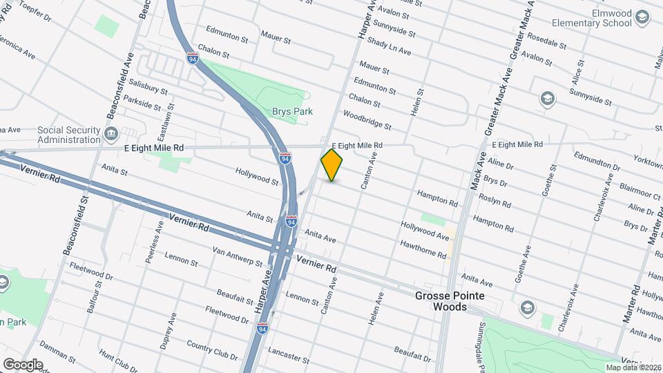 20852 Ridgemont Rd Map and Location Details