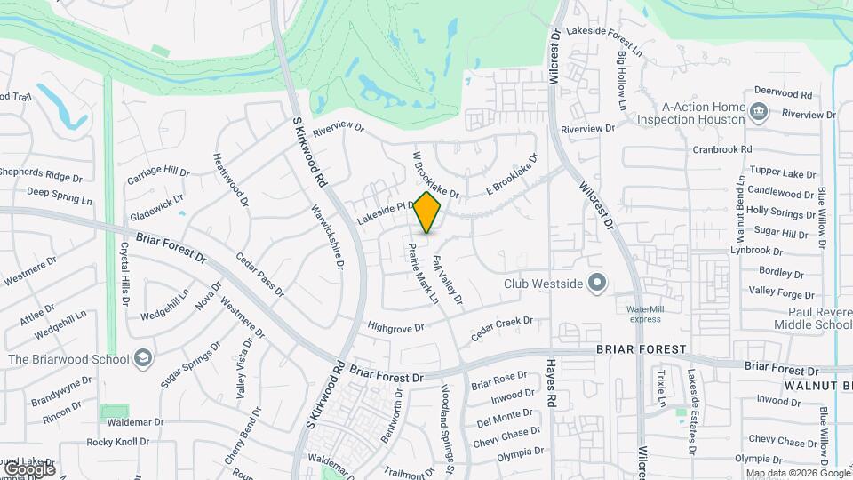 1615 Prairie Mark Ln Map and Location Details