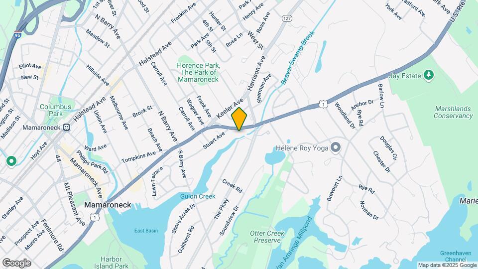 1035 E Boston Post Rd Map and Location Details