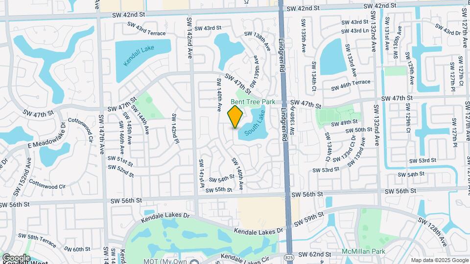 5027 SW 139th Ct Map and Location Details