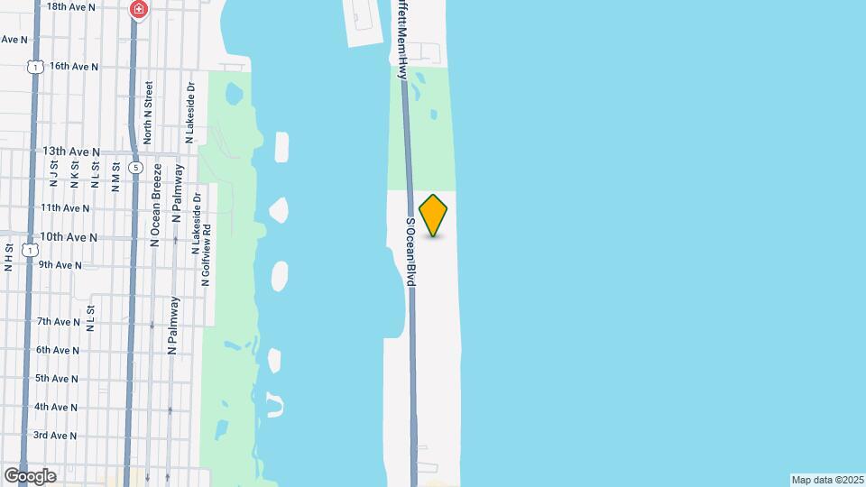 2565 S Ocean Blvd Map and Location Details