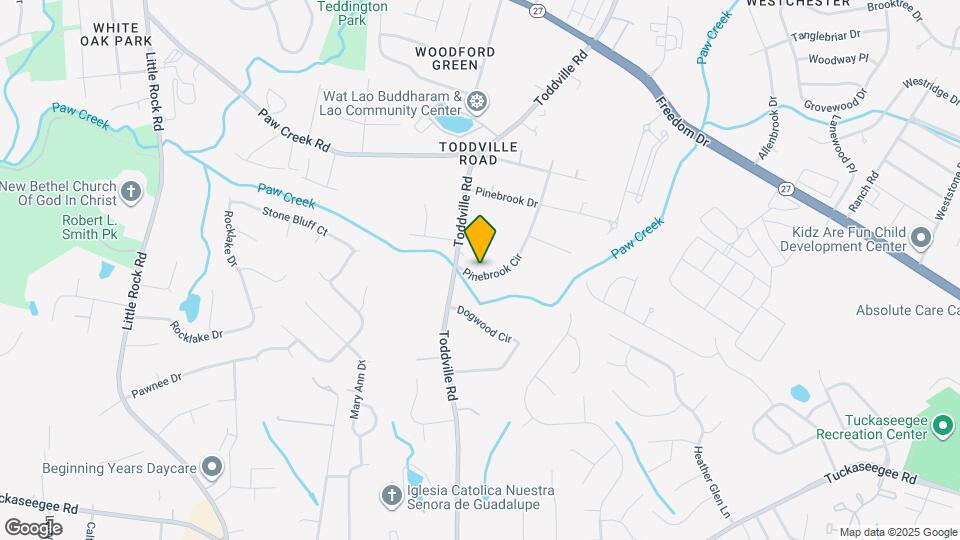 2224 Pinebrook Cir Map and Location Details