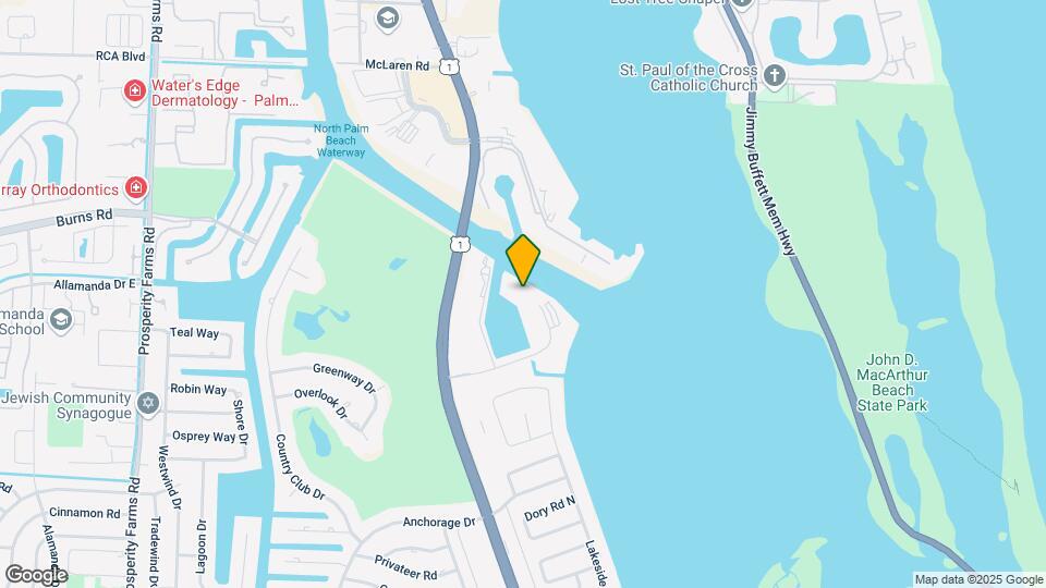 20 Yacht Club Dr Map and Location Details