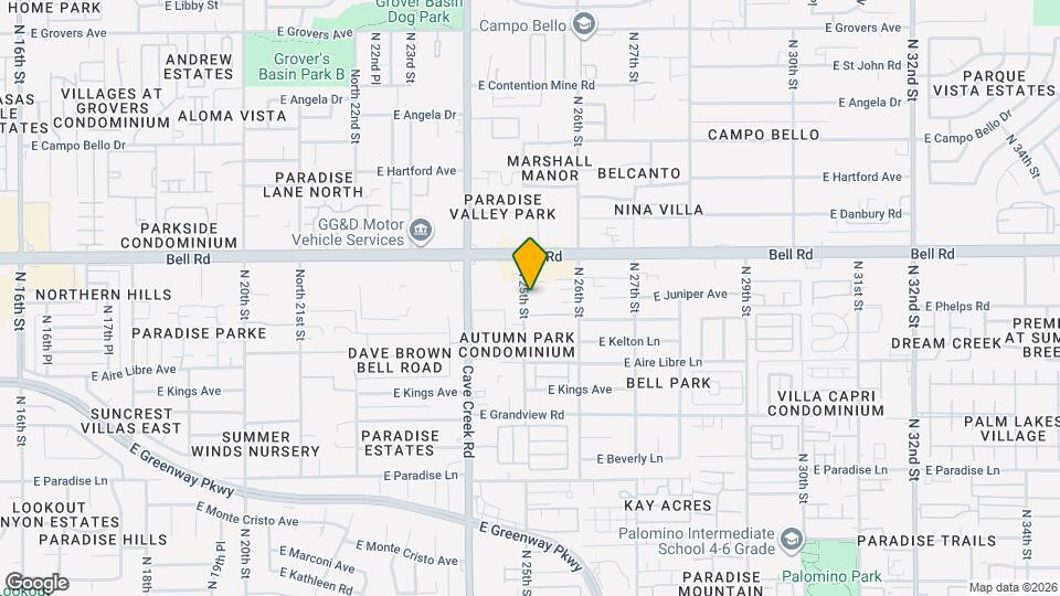 Revive 25 Apartments Map and Location Details