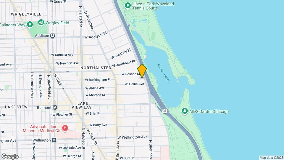 3314 N Lake Shore Dr Mapa y Detalles de la Ubicación