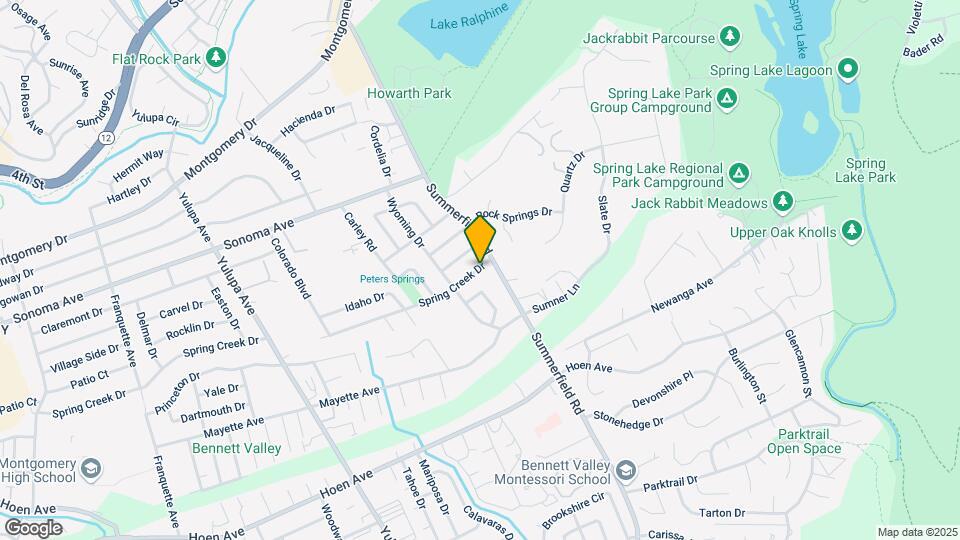 3762 Spring Creek Dr Map and Location Details