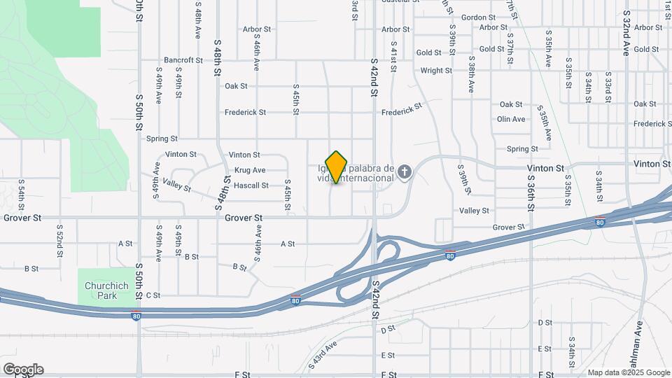 3225 S 44th St Map and Location Details