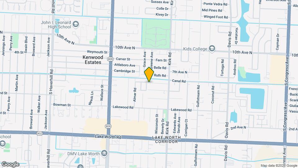 4172-4177 Narcissus Ave Map and Location Details
