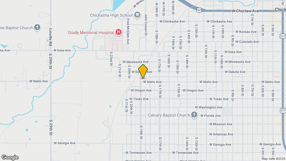 1820 W Idaho Ave Map and Location Details