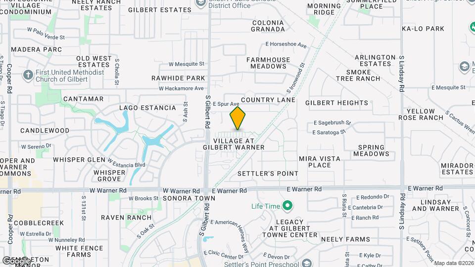 126 E Catclaw St Mapa y Detalles de la Ubicación