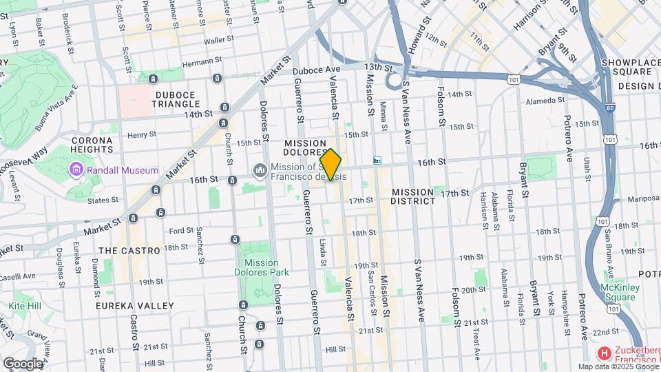 147 Albion St Map and Location Details