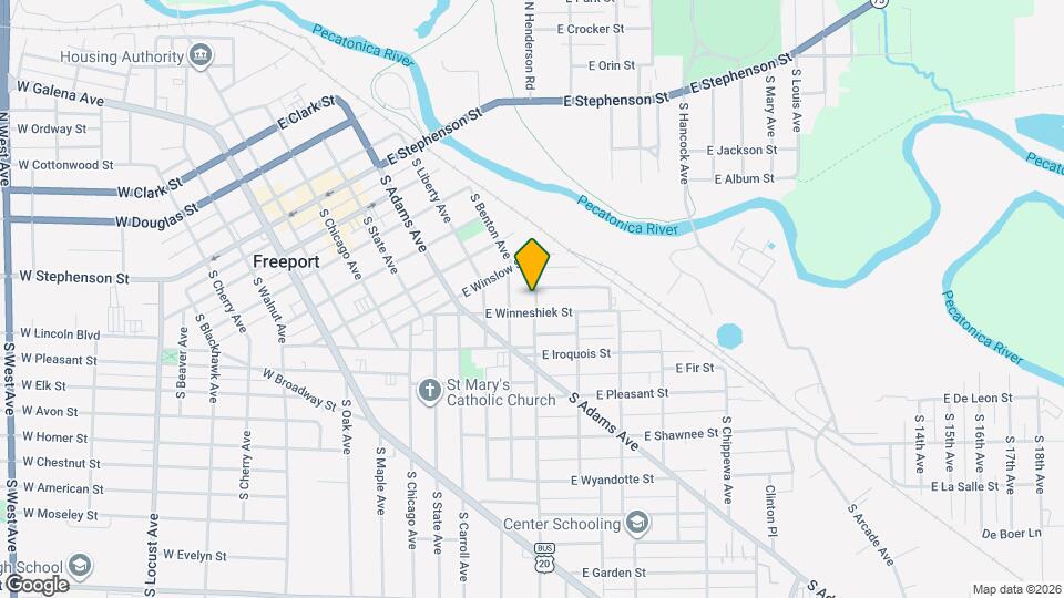 458 S Float Ave Map and Location Details