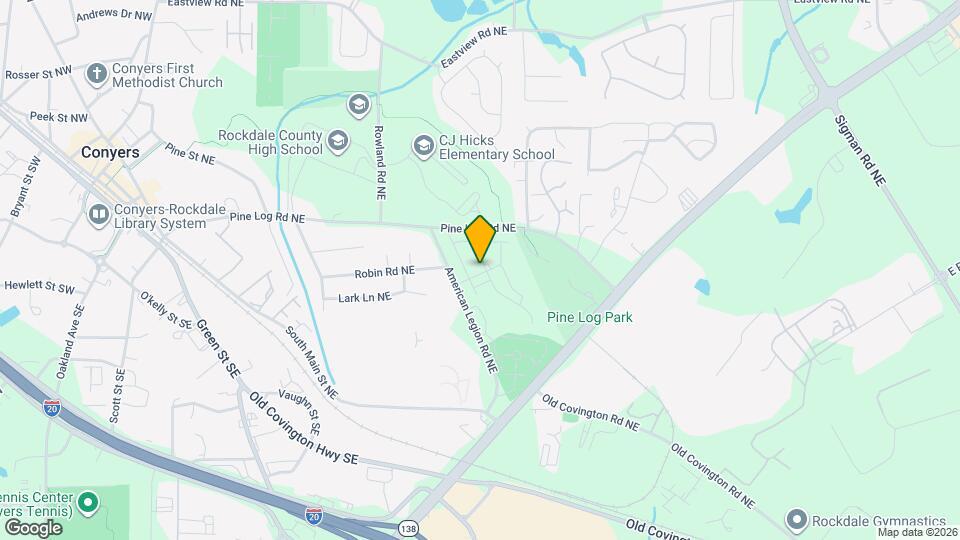 1152 Charming Pines Pl NE Map and Location Details