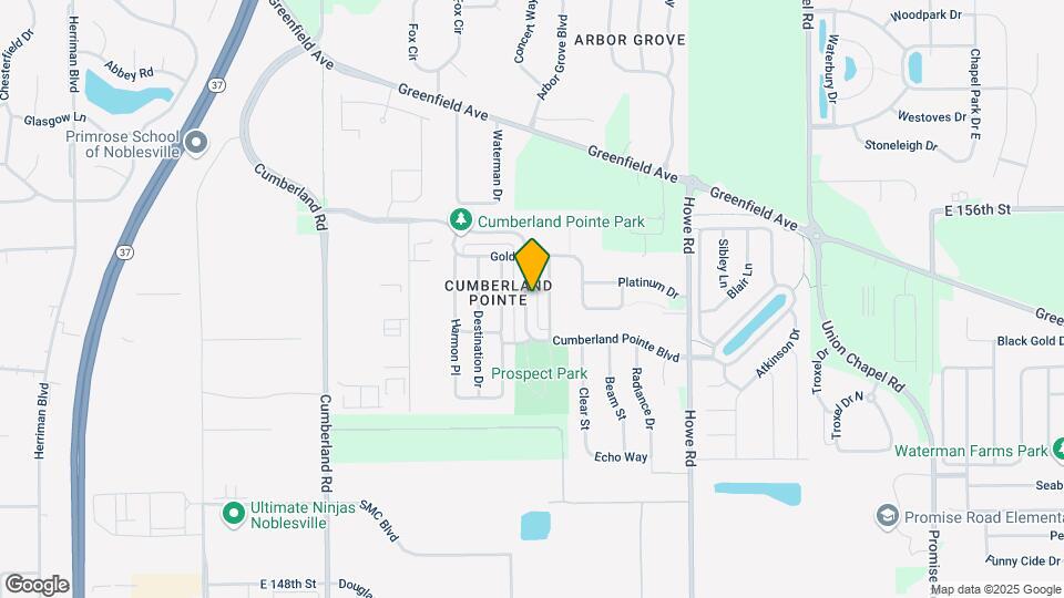 10216 Cumberland Pointe Blvd Map and Location Details