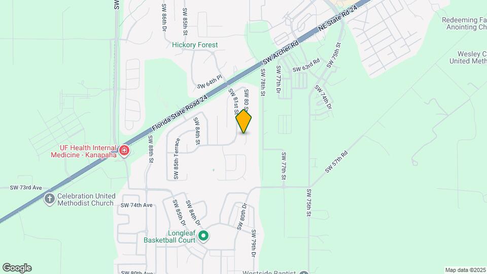 6840 SW 80th Dr Map and Location Details