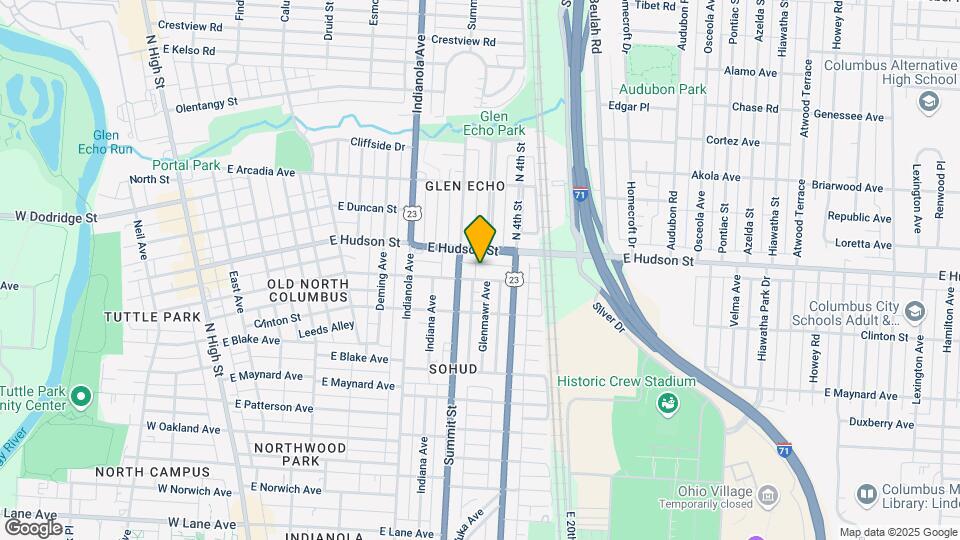 438 E Tompkins St Map and Location Details