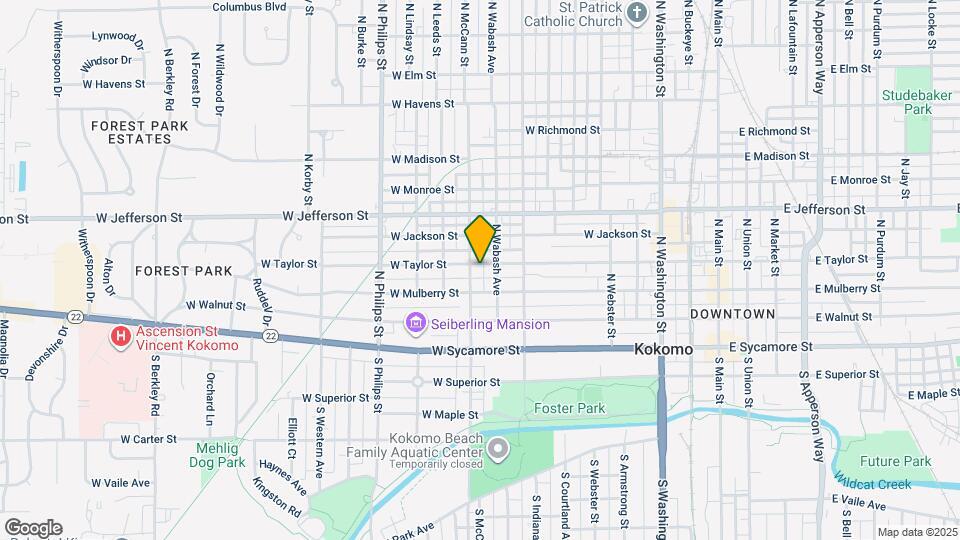 915 W Taylor St Map and Location Details