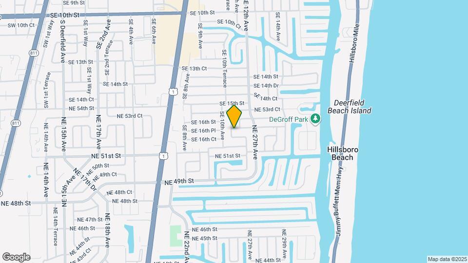 2600 NE 52nd Ct Map and Location Details