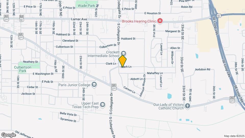 2830 Clark Ln Map and Location Details