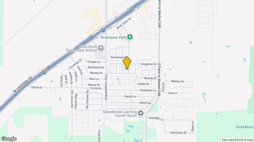 1525 Trent Dr Mapa y Detalles de la Ubicación
