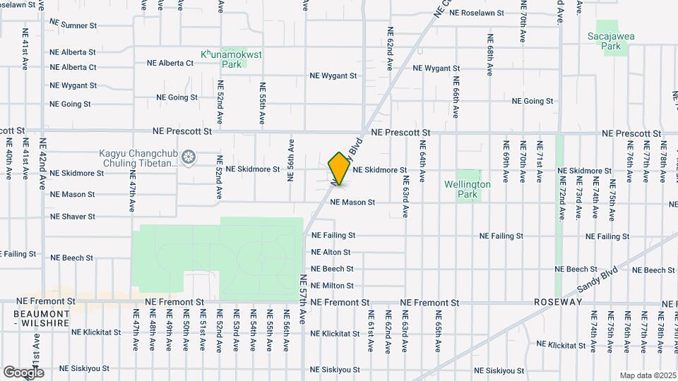 4140 NE Cully Blvd Mapa y Detalles de la Ubicación