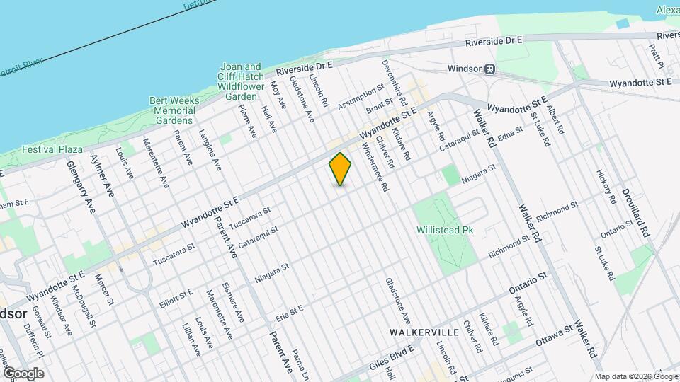 781 Gladstone Ave Mapa y Detalles de la Ubicación