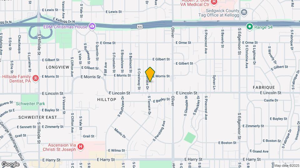 828-830 S Terrace Dr Map and Location Details