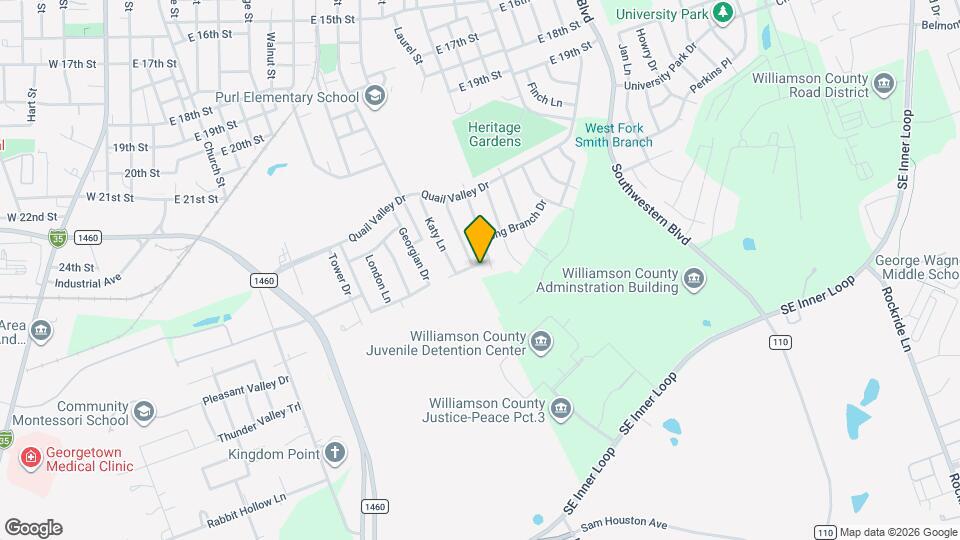 1202 Southwalk St Map and Location Details