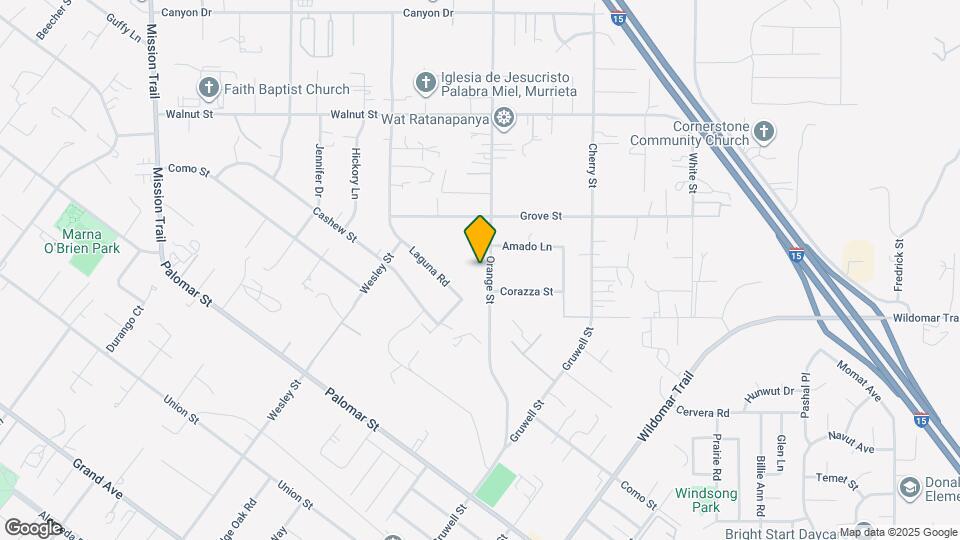 34899 Orange St Map and Location Details