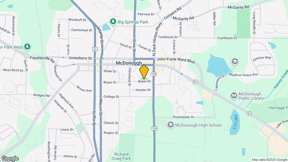 210 Bryan St Mapa y Detalles de la Ubicación