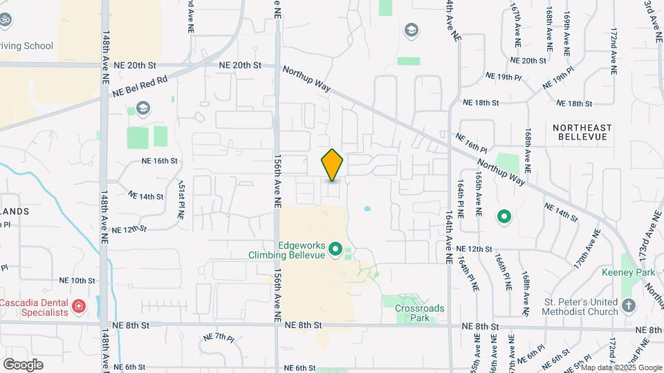 1468 158th Ct NE Map and Location Details