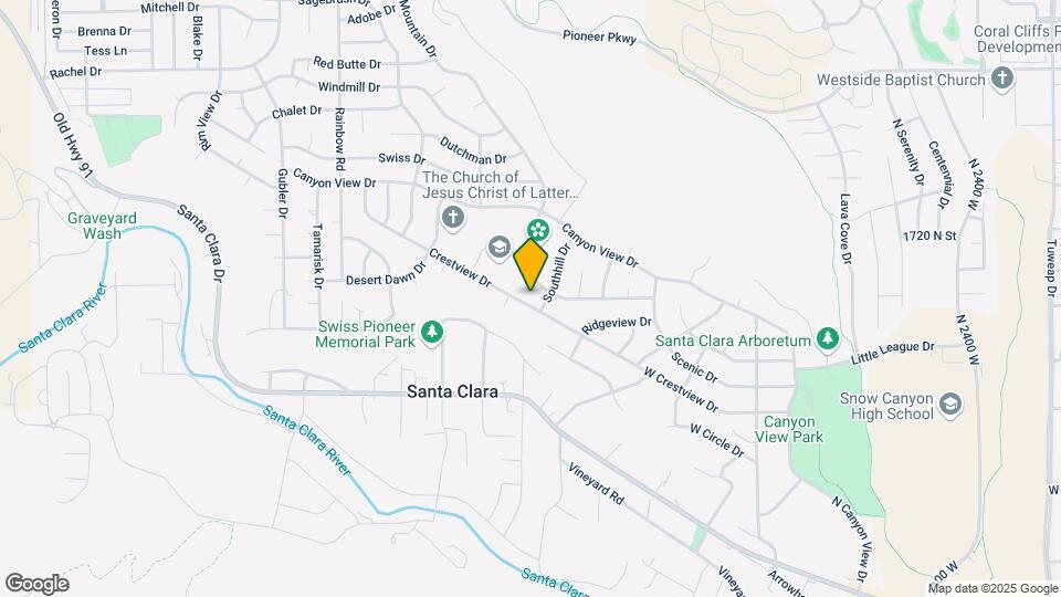 2884 Crestview Dr Map and Location Details