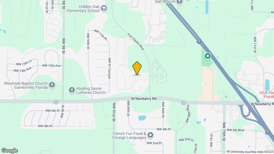 1017 NW 87th Way Map and Location Details