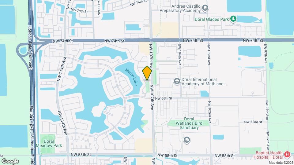 6763 NW 107th Pl Map and Location Details